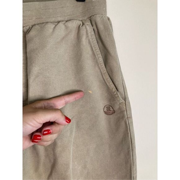 Crazy Shirt Hawai’i Original Mens Medium Jogger Pant Tan Khaki - Picture 2 of 9